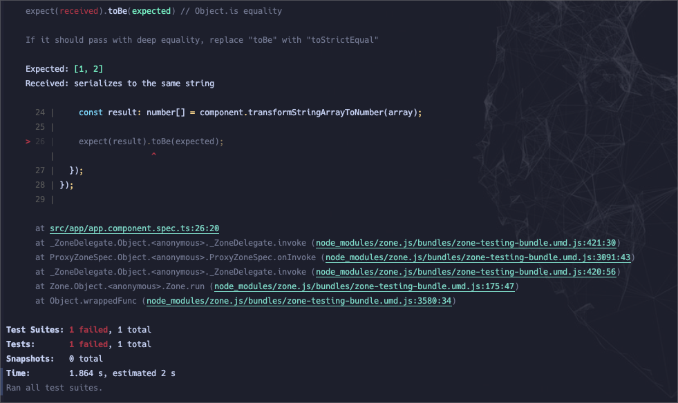 Angular — Testing — ToBe Vs ToEqual by Maximeh Devweb Jul, 2023