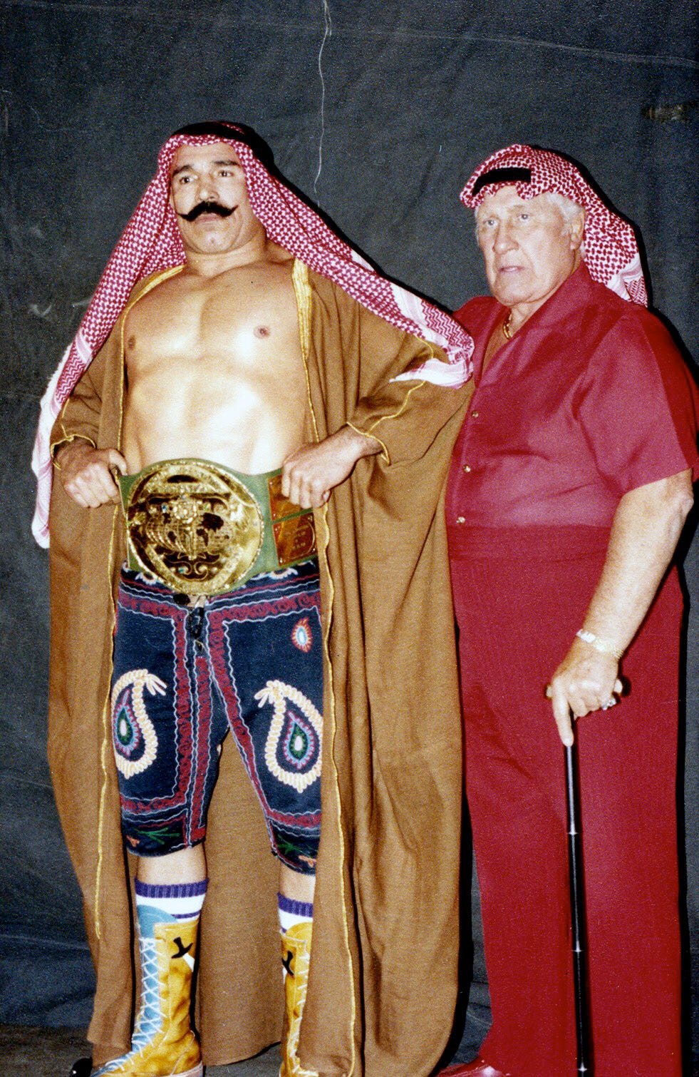 R.I.P. The Iron Sheik Thank you for not killing my dad in 1985 by