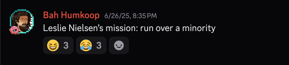 He’d earnestly say this like a narration.