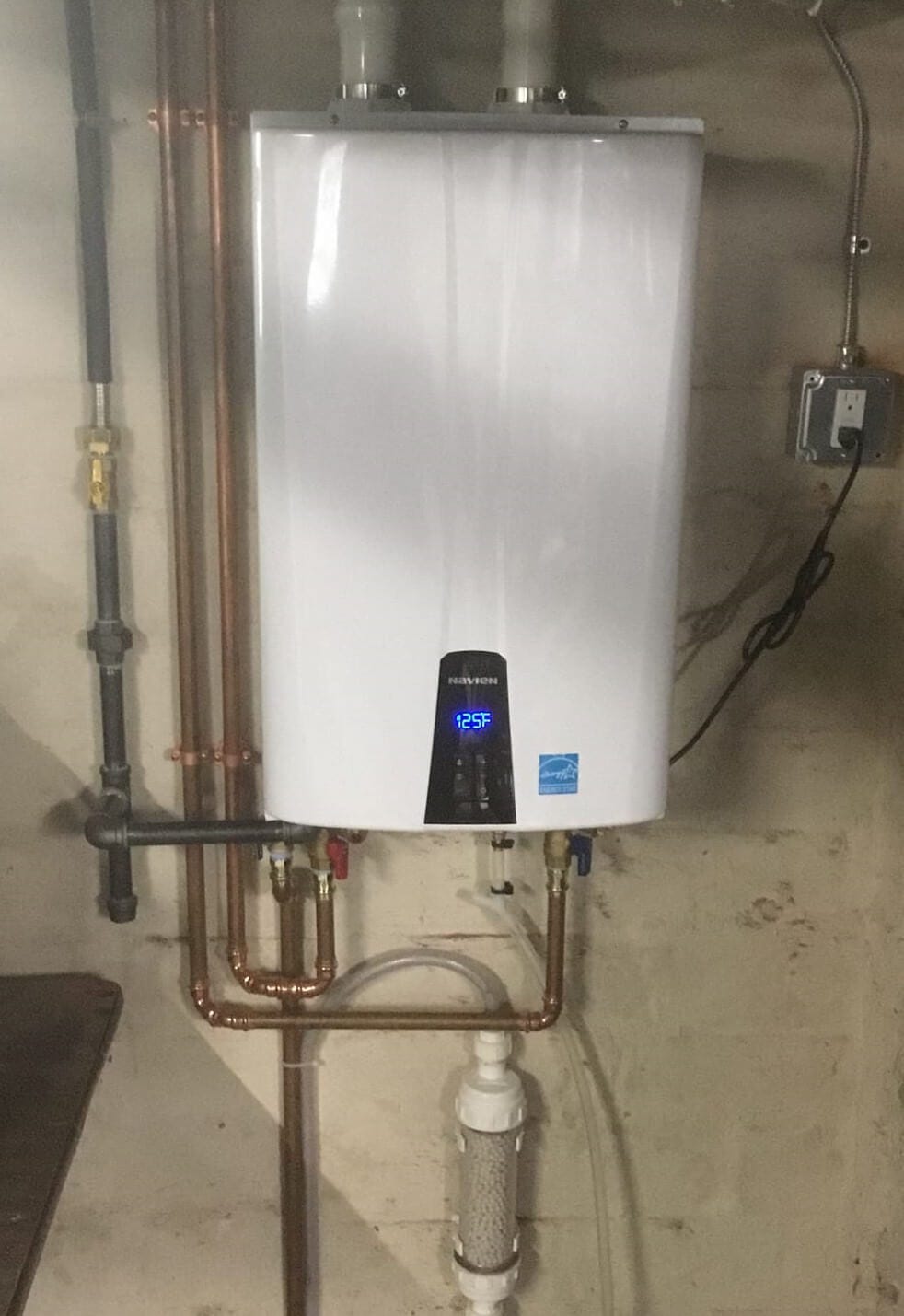Tired of Running Out of Hot Water? Consider a Tankless Water Heater by Gorjanchomeservicesohio