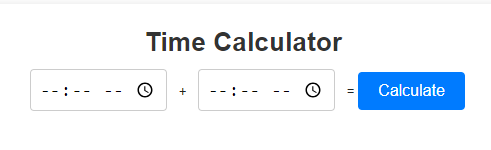 Time Calculator This free time calculator can add or subtract time values  in terms of number of days, hours, minutes, or seconds. Also, learn the  different concepts. Also, a full version to