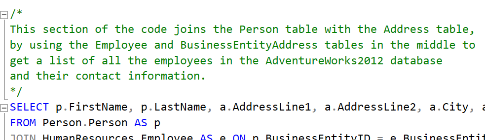 Remove comments from your SQL Server T-SQL query | by Tomaz Kastrun ...