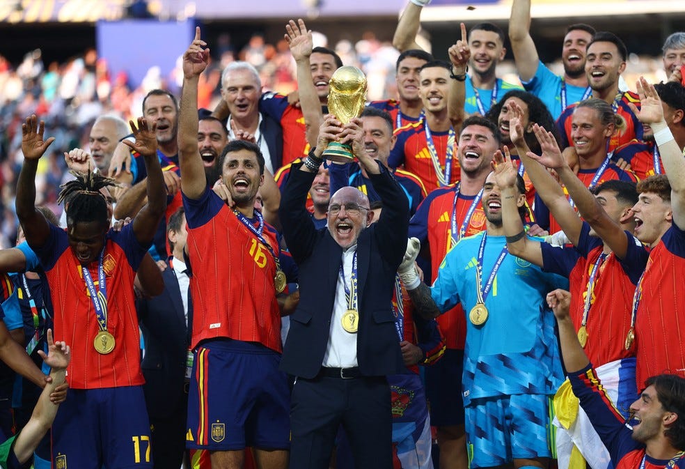 A Espanha é campeã da Copa do Mundo de 2026