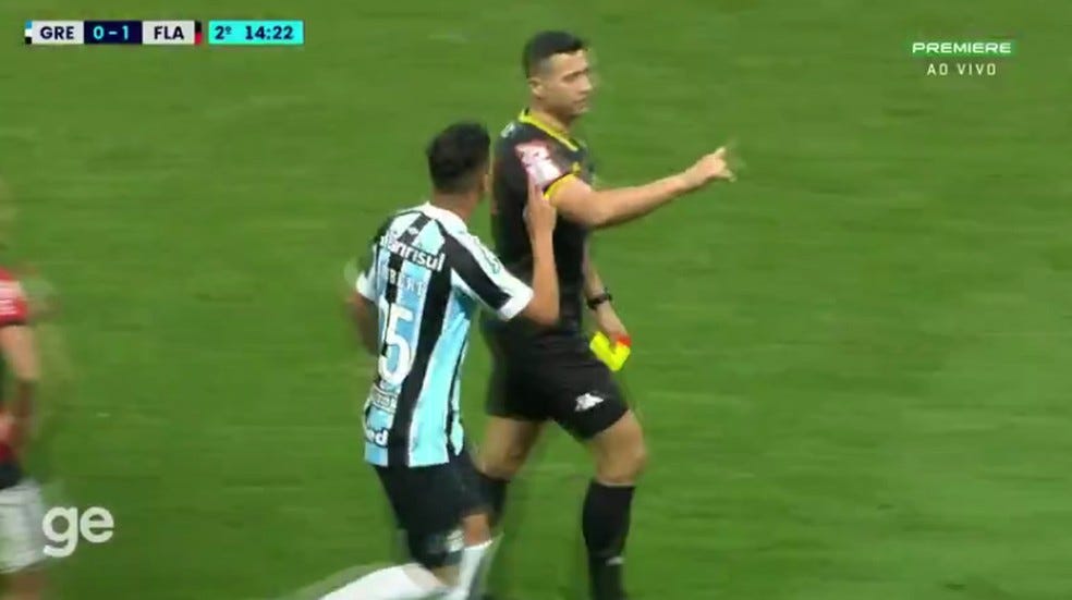 Tricolor Gaúcho faz nova reclamação na CBF sobre pênalti e divulga vídeo para contestar expulsão