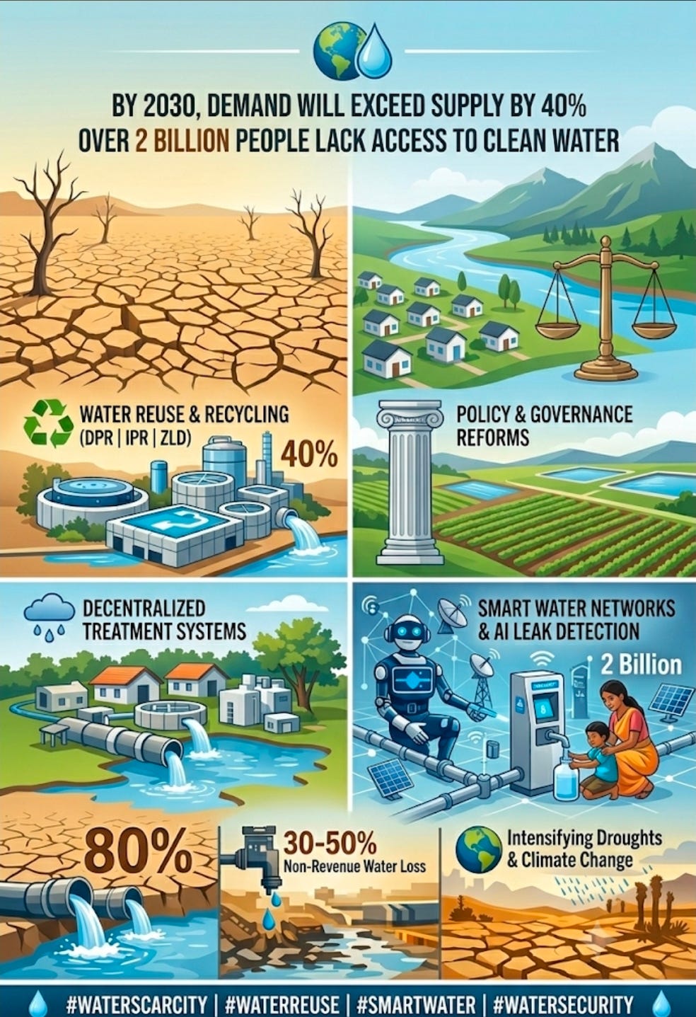 The World Is Running Out of Water: Unpacking the Global Scarcity Crisis