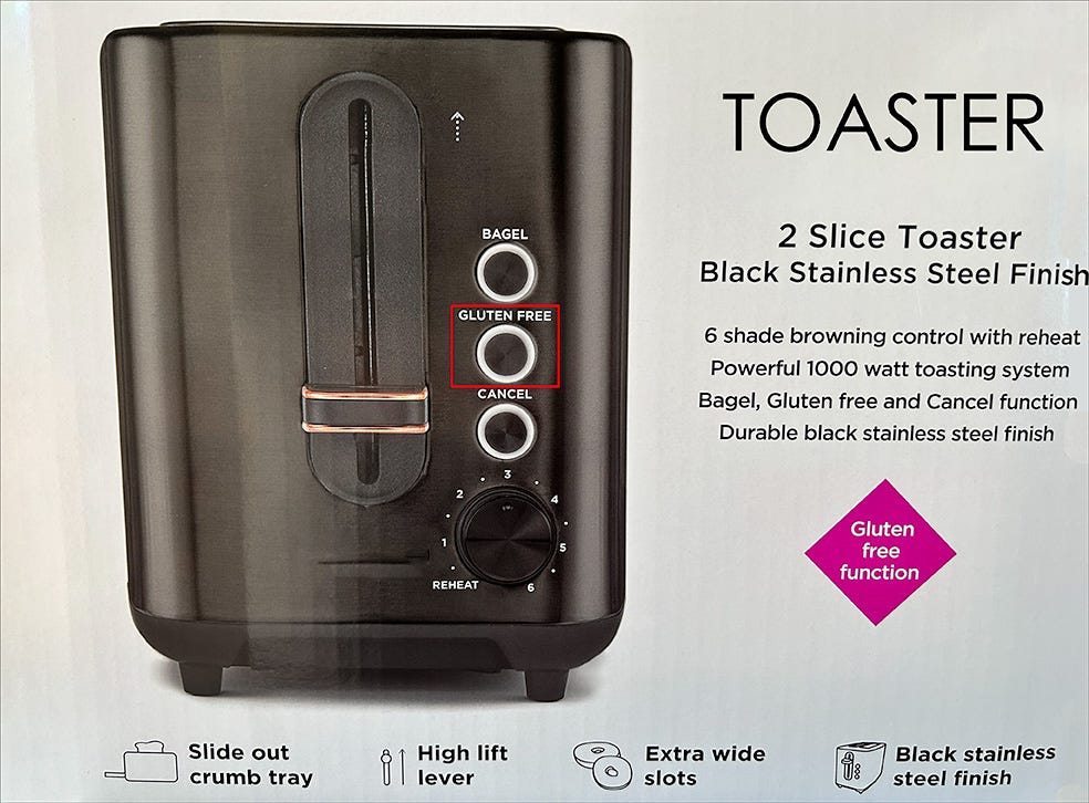 I Purchased a Gluten-Free Toaster. - The Daily Cuppa - Medium