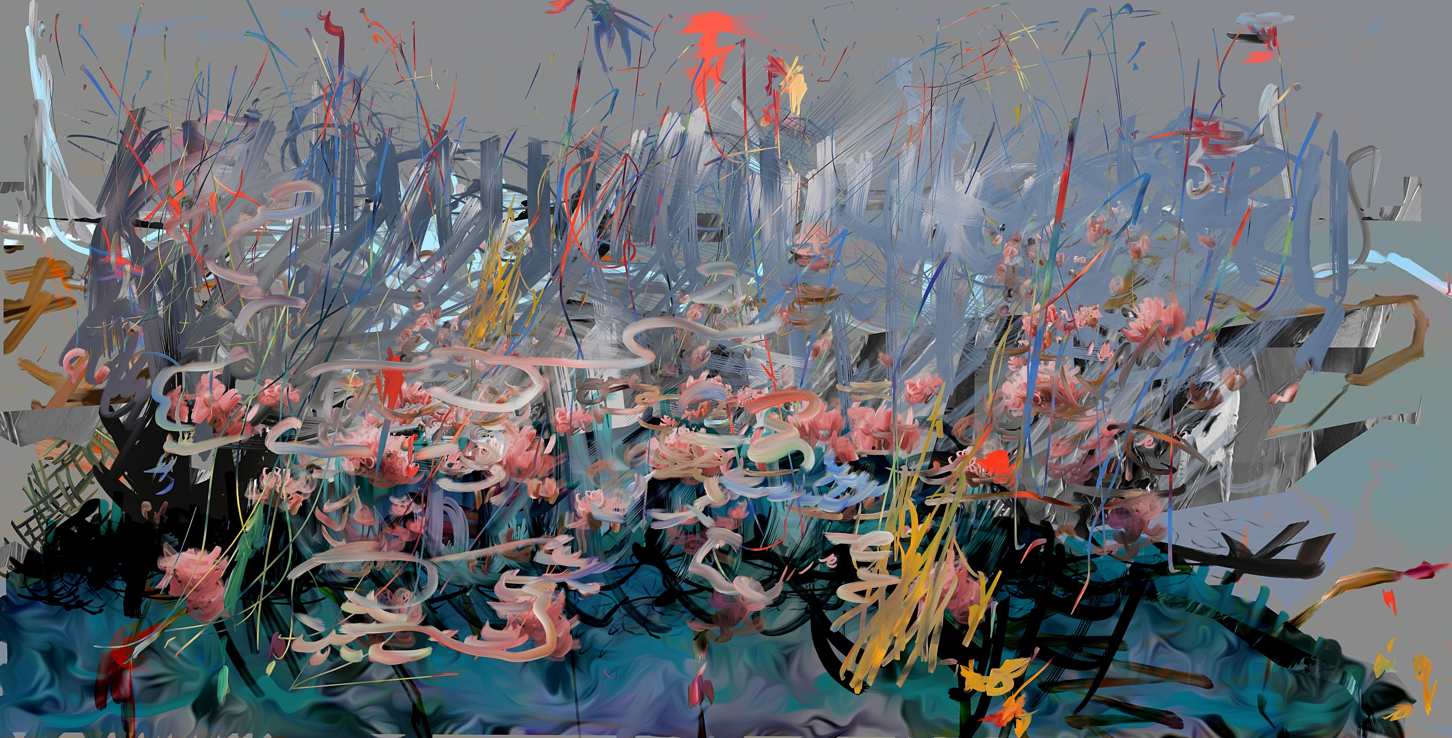 Petra Cortright, Monet 2.0 aux pinceaux numériques