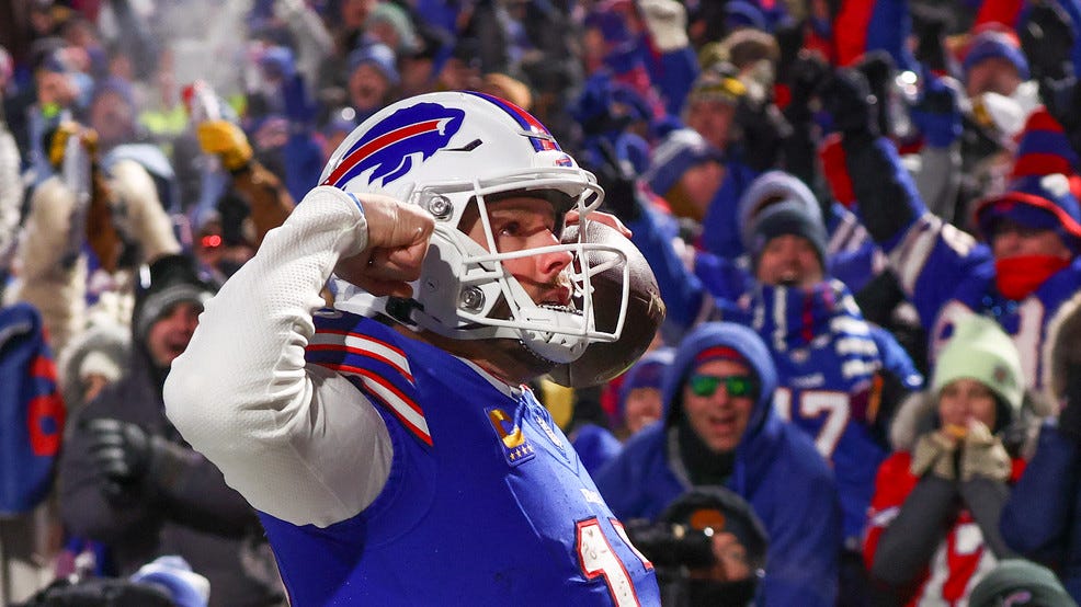 씨유티비 Exclusive: Josh Allen Lights Up the Field with 4 Touchdowns in Bills Victory 🔥🏈