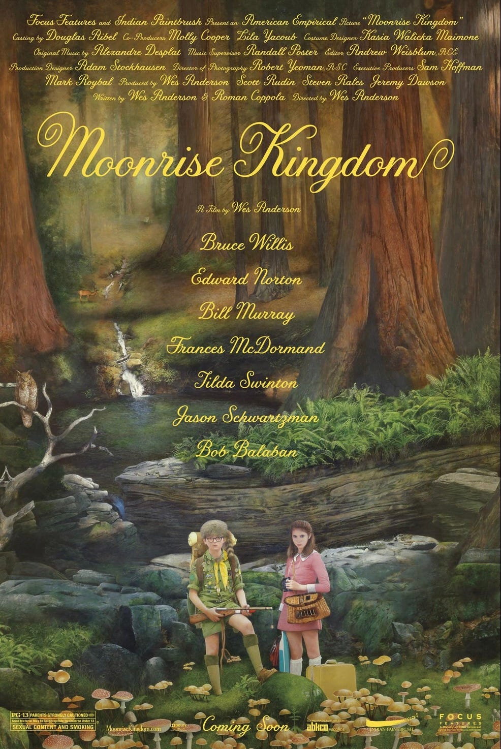 Script Analysis “Moonrise Kingdom” — Scene By Scene Breakdown by