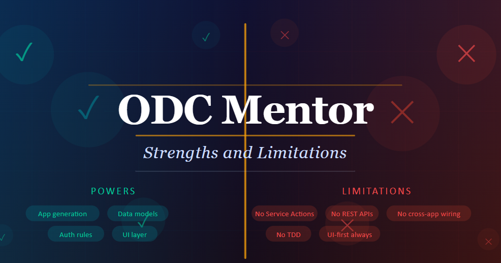 ODC Mentor: Strengths and Limitations