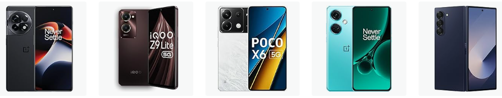 Top 5 5G Smartphones to Consider in 2024