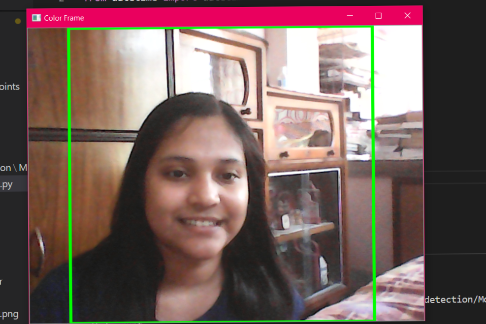 Motion Detector using a Cam and Python by Poulami Ghosh Medium