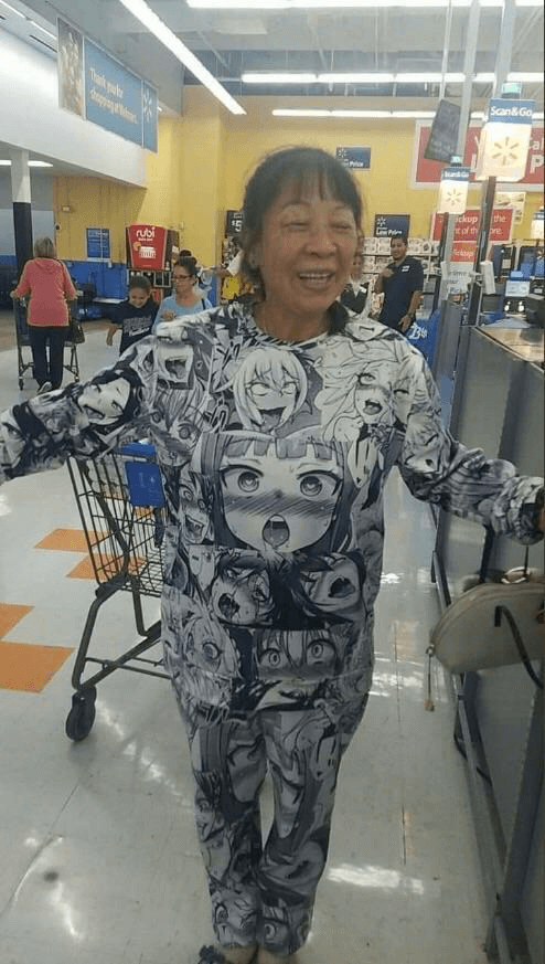 Ahegao hot sale hoodie hentai