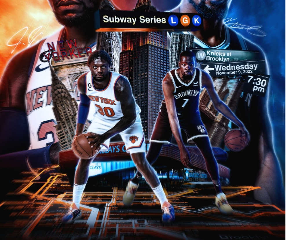 NY Knicks versus BK Nets. Who will win the battle of New York?, by Sunder  Sai