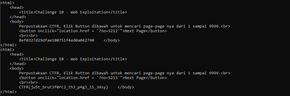 WriteUp [CTFR — Perpustakaan]