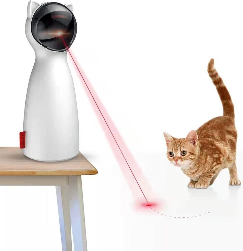 A Cat Laser Toy. 7 Fun Ways to Use a Cat Laser Toy to… by Pooja mehar