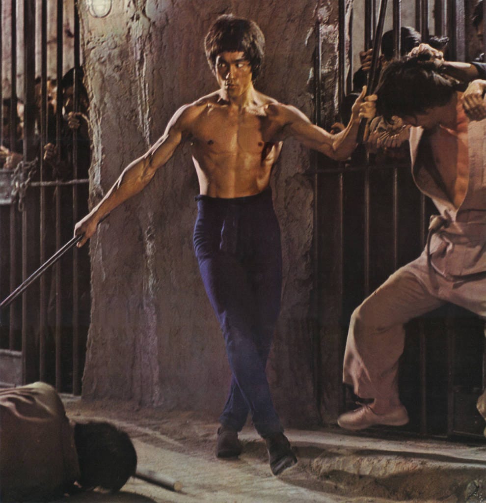 Bruce in Enter the Dragon