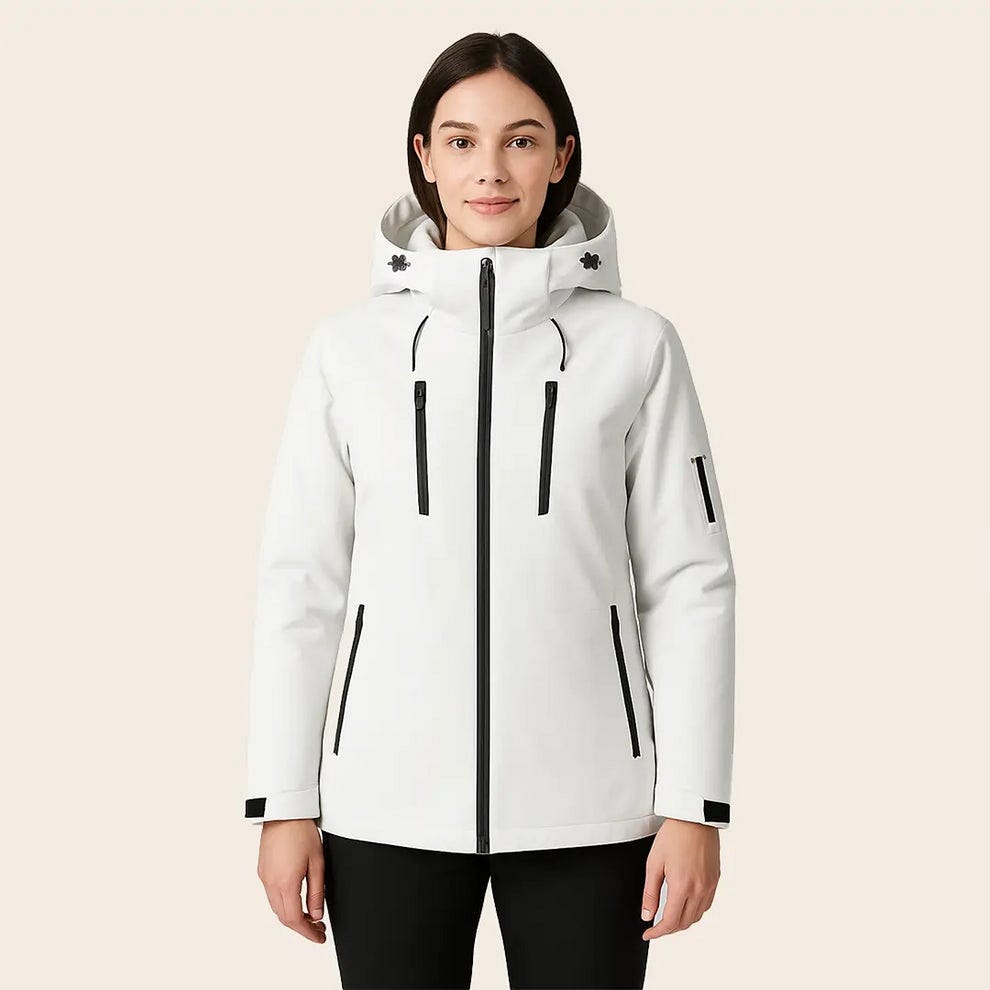 Aurora – Parka Chauffante Femme : Élégance & Technologie pour l’Hiver