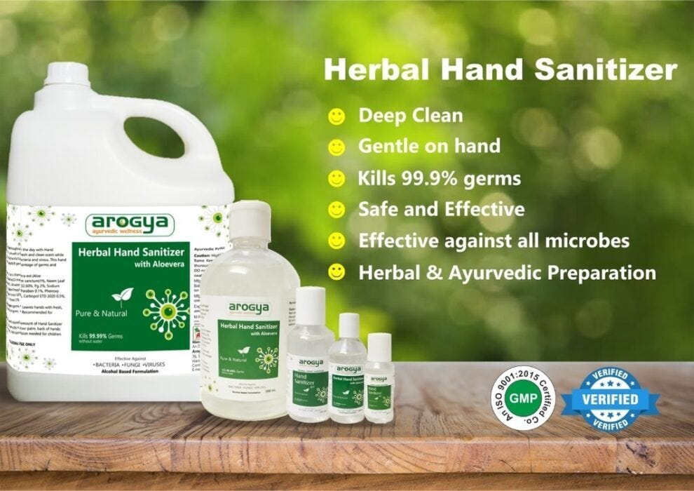 How To Use Hand Sanitizer? — Amazing Tips By Arogya Formulations by