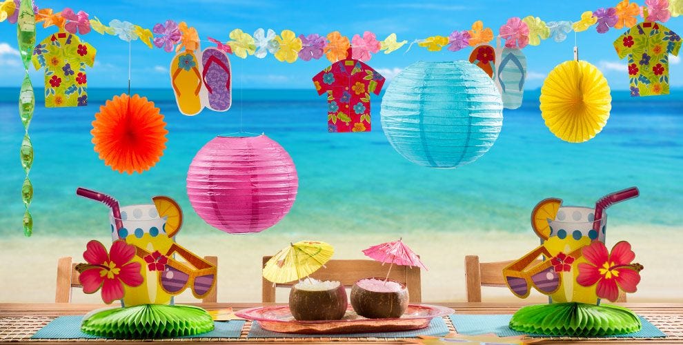Throw a Classy Beach-themed Party at your Home with the Gorgeous