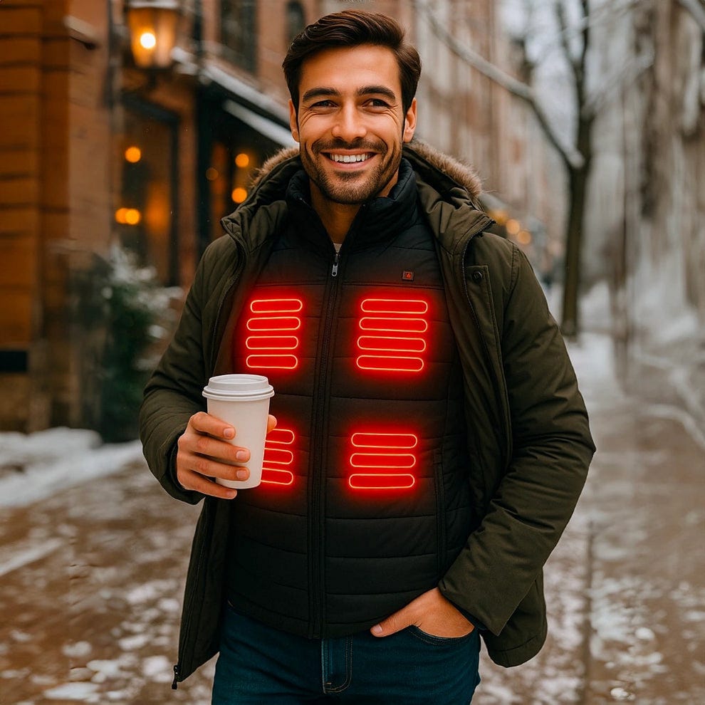 Heatcore™ S3 : La Veste Chauffante Sans Manches Homme Ultime pour l’Hiver