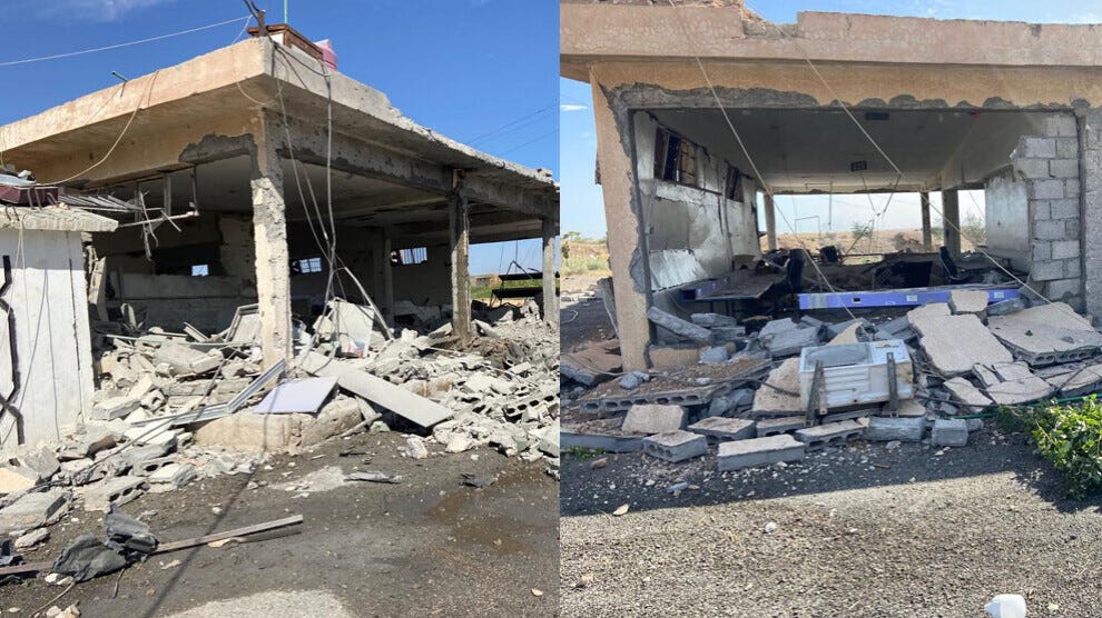 Turkey is Bombing Civilian Infrastructure in NSyria — Announces its war crimes in advance!