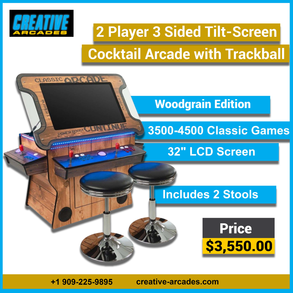 Creative Arcades’ mini upright tabletop arcade by Nabil Medium