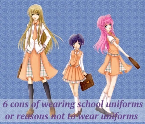 6 Reasons Why Students Shouldn't Wear School Uniforms