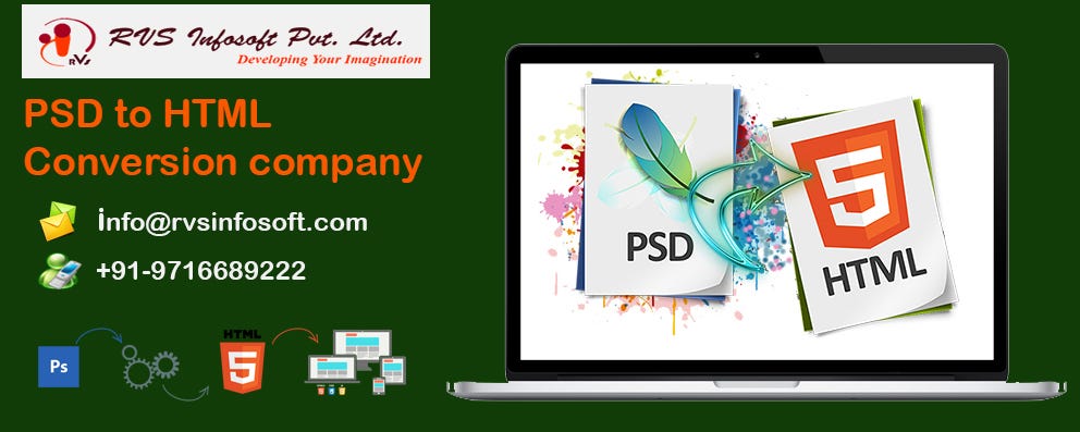 PSD to HTML Conversion Company