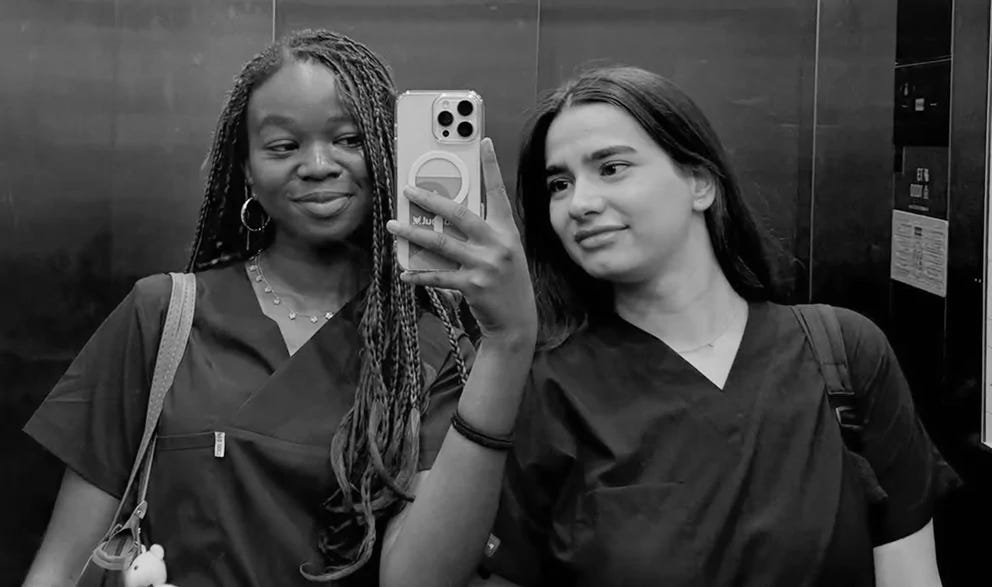 I have sadly discovered a little more about Fatima: since russia’s full-scale war started sixth-year students studying medical programs across Ukraine have completed their master’s degree and passed the qualifying exams remotely. Fatima Guseynova and Nnani Adaobi Marian, who studied at the Kharkiv National Medical University, were among the recent graduates. Both were evacuated to Germany. Both came back for for their graduation ceremony on 30th June. Both were hit by a russian glide bomb that took their lives. Both were natives of Kharkiv Ukraine, Fatima originally from Azerbaijan, and Nnani from Nigeria.