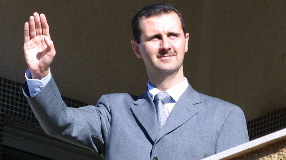 Bashar Al Assad. When Bashar Al Assad’d dad Hafez al… | by San
