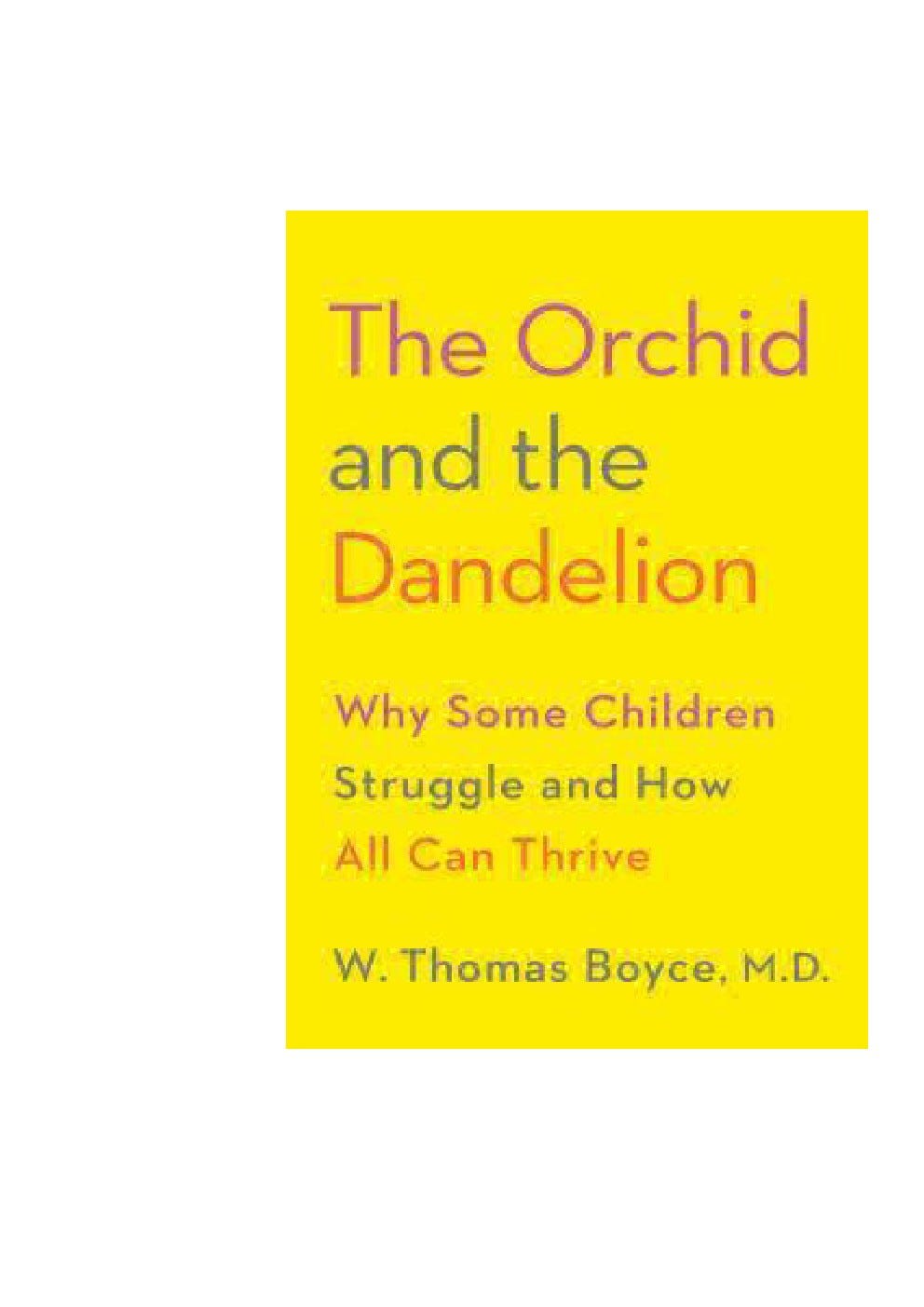 D.O.W.N.L.O.A.D* E_BOOK BY W Thomas Boyce ( The Orchid and the ...