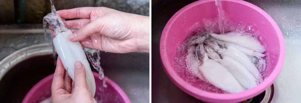 Squids How to clean and cook them? | by Ahmed Ashour | Medium