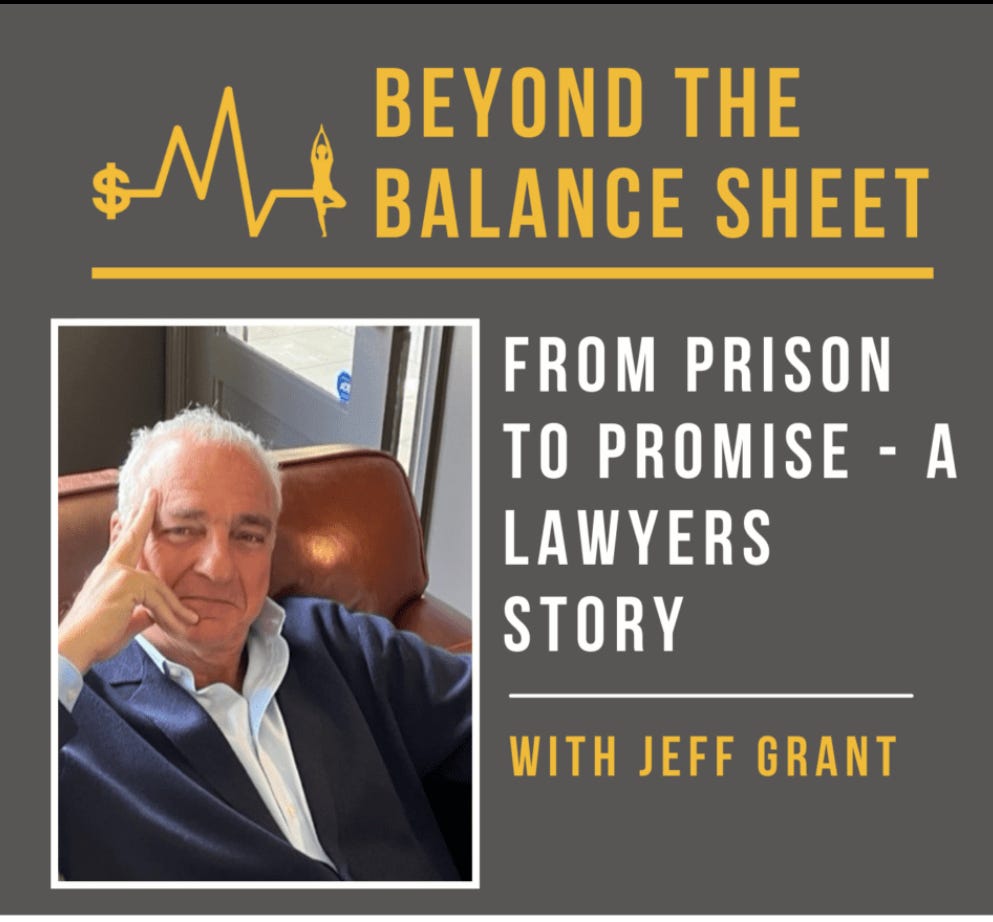 Jeff Grant on the Beyond the Balance Sheet Podcast | by Jeff Grant