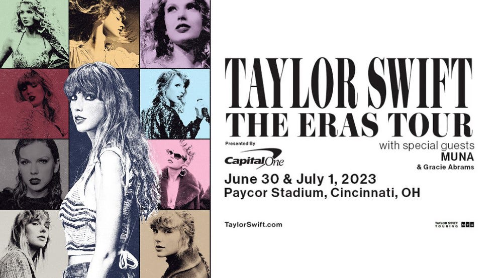 LIVE | TAYLOR SWIFT | THE ERAS TOUR IN PAYCOR STADIUM, CINCINNATI | by