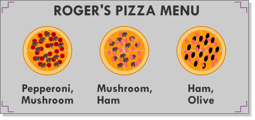 Pizza Menu: Find Your Favourite