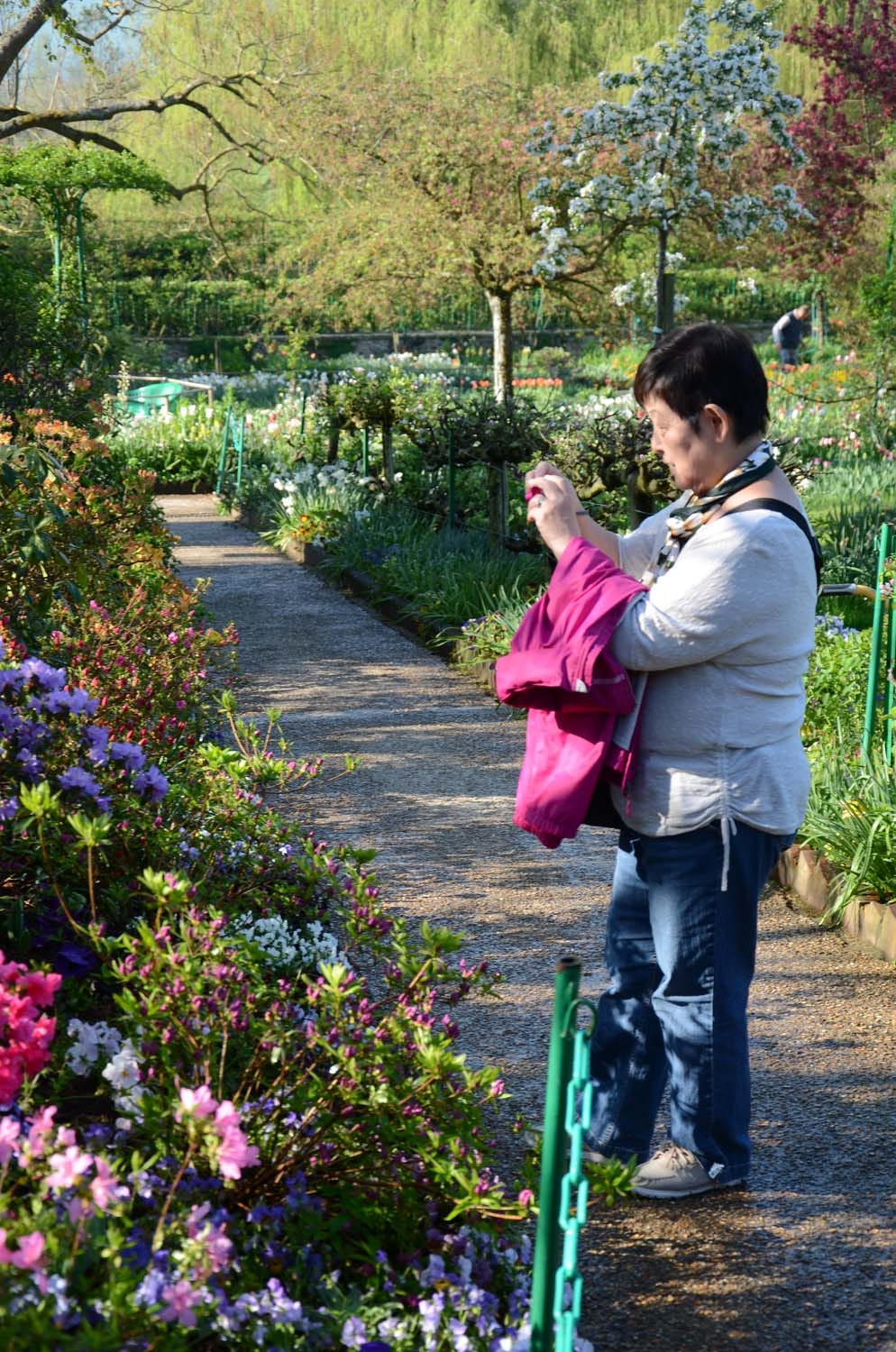 Visitors revel in the floral beauty and variety of Monet’s gardens