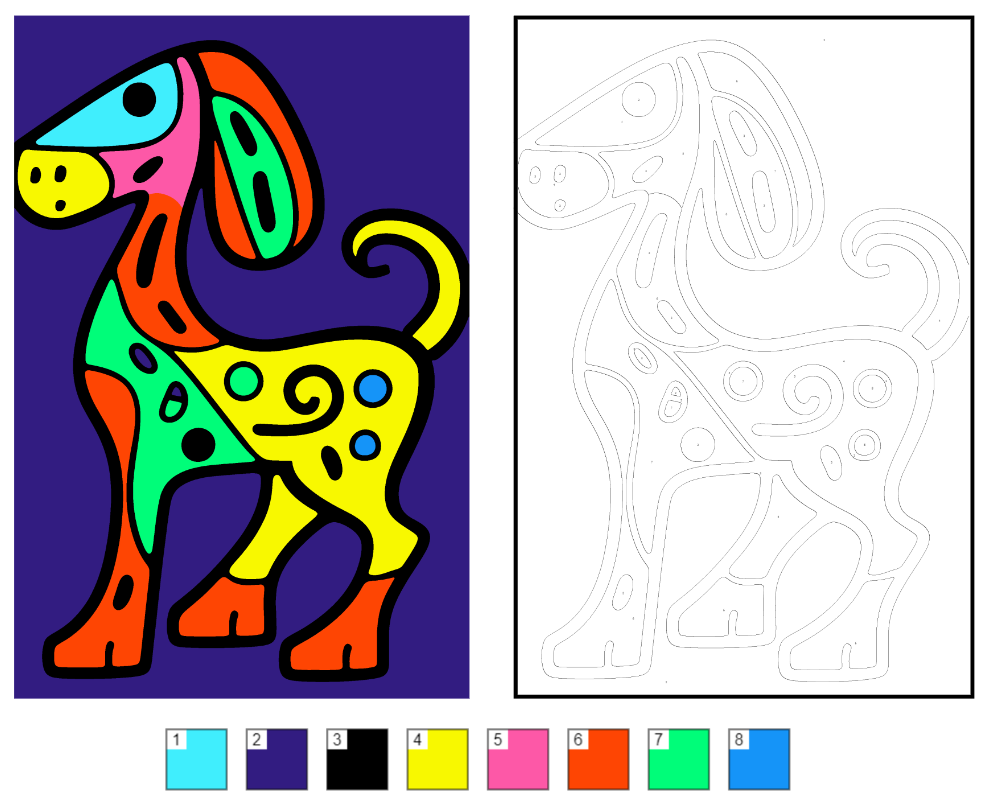 How to create a captivating paint-by-numbers activity book with AI