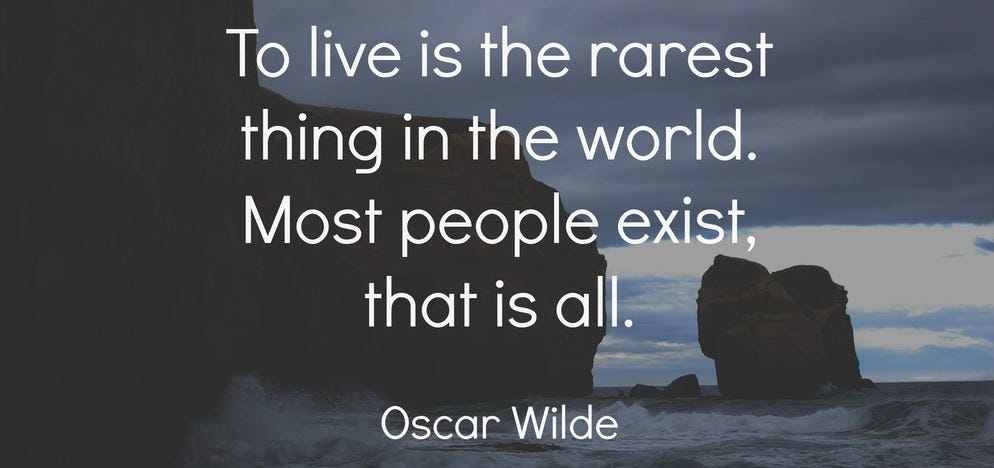 Existing vs Living (The Harsh Truth) | by Paul McGregor | Medium
