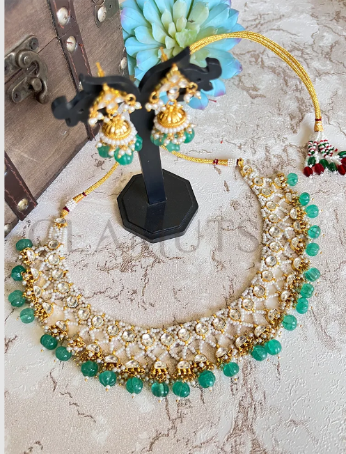 Unveiling the Allure of Indian Pachi Kundan Jewellery: Timeless Elegance  and Craftsmanship | by Glamutsav | Medium