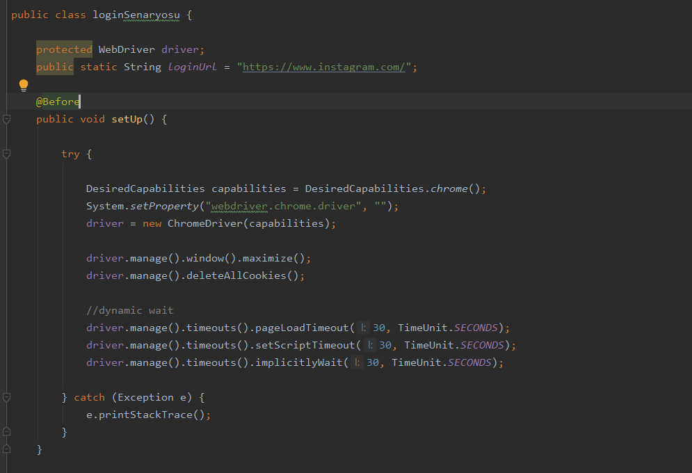 SELENIUM WEB DRIVER-JAVA İLE ÖRNEK TEST SENARYOSU | by Ayşe Yavuz | Medium