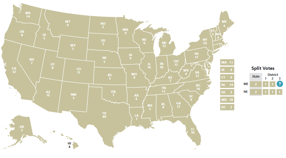 Changes in the Electoral College — New America, or more of the same