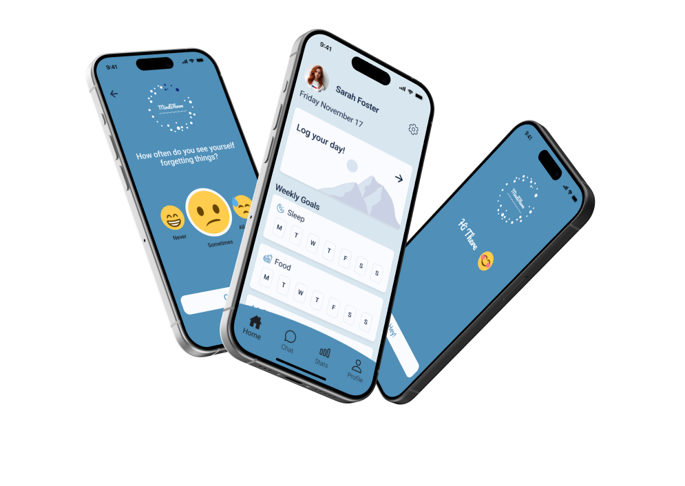 Wellness App — MindBloom — Case Study by Liliana Santos Medium