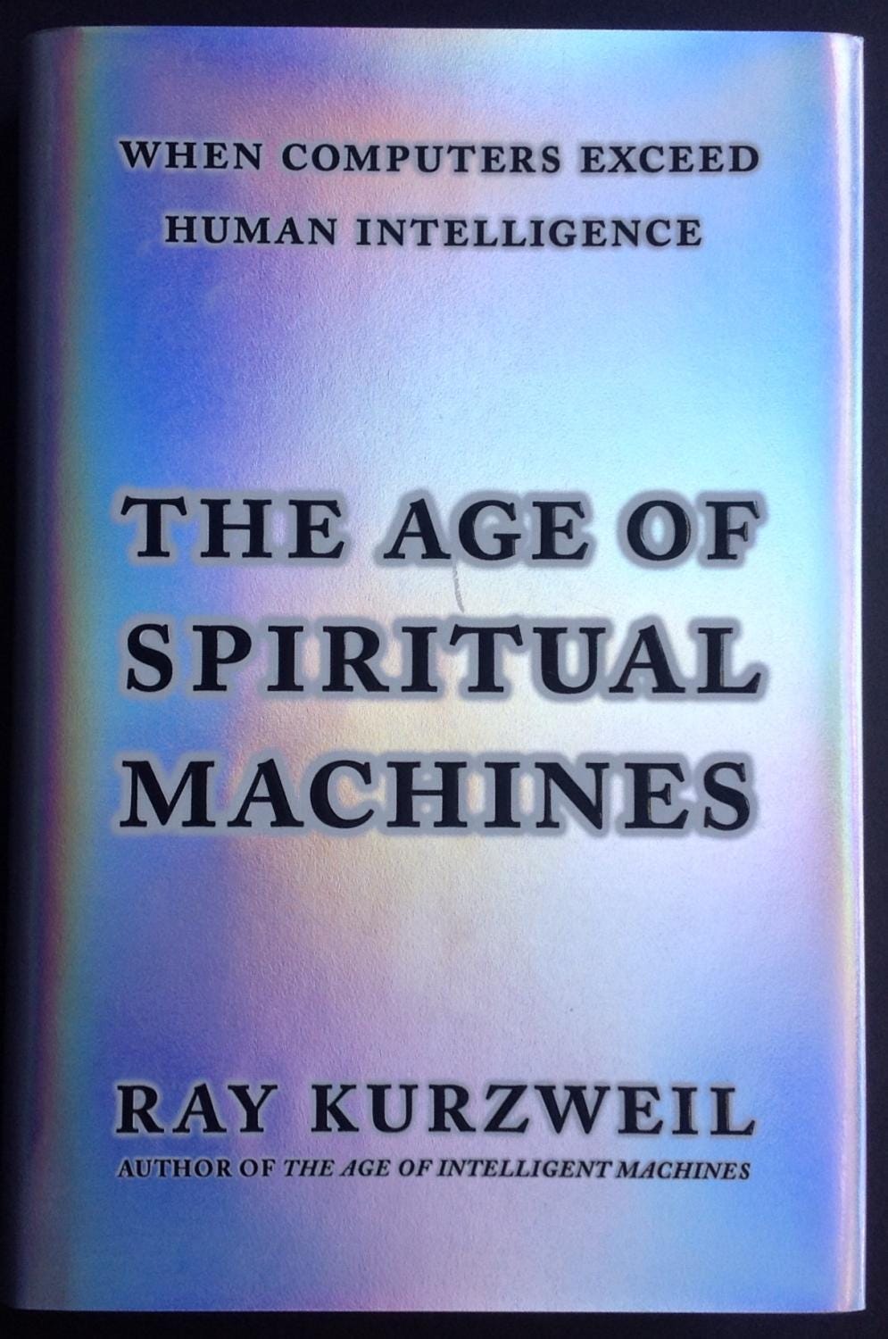 A Era das Máquinas Espirituais, Ray Kurzweil, by Jonas