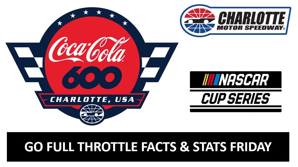 GFT Facts and Stats Friday: Data and Race Predictions for the Coca-Cola 600 at Charlotte Motor…