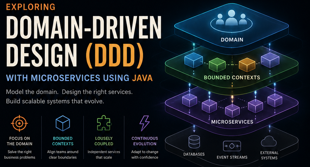 Exploring Domain-Driven Design (DDD) with Microservices using Java