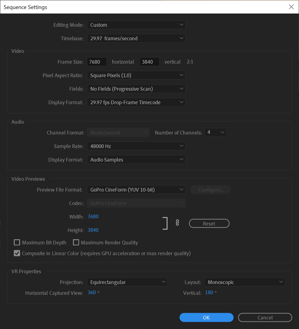 Ambisonics in Adobe Premiere. There are a lot of video tutorials on… | by  Adriano Farina | Medium