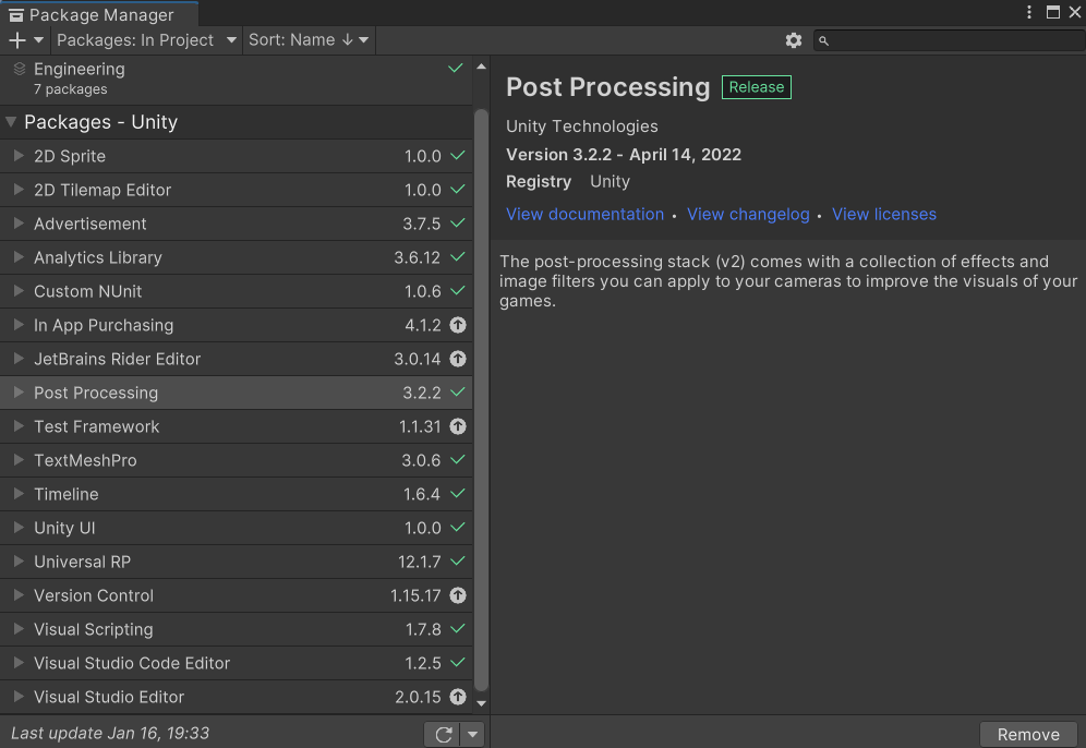 Post Processing In Unity. Before we can use post processing in… | by ...