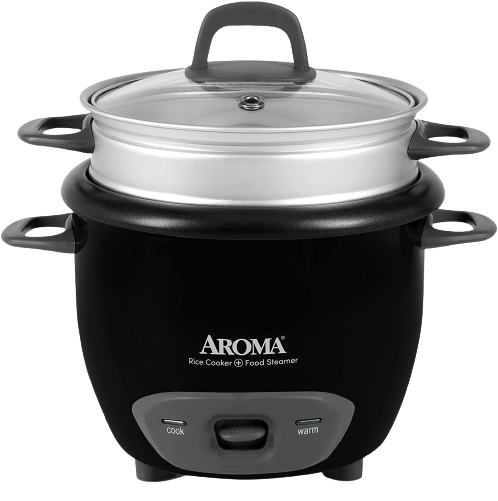  Aroma Housewares 8-Cup (Cooked) (4-Cup UNCOOKED) Cool Touch Rice  Cooker (ARC-914S): Home & Kitchen